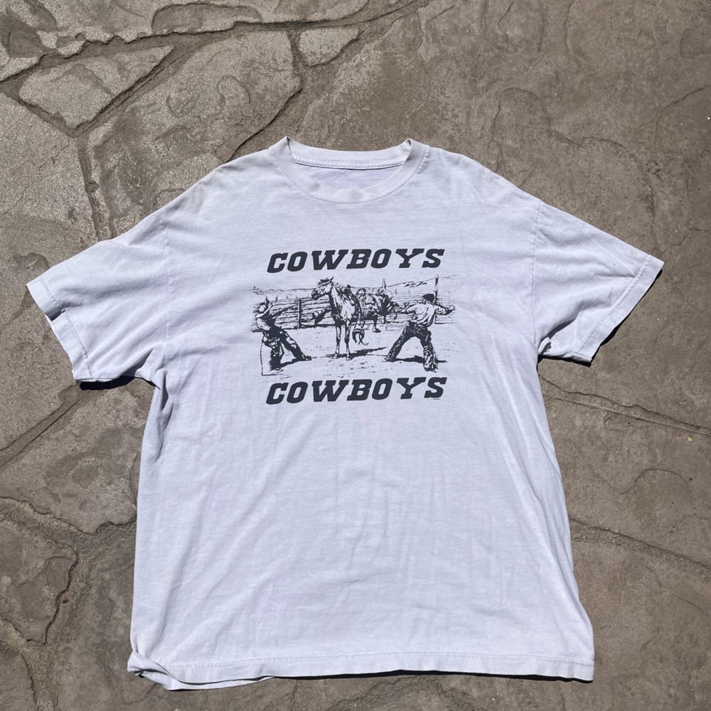 Brandy Melville Cowboys Oversized tee